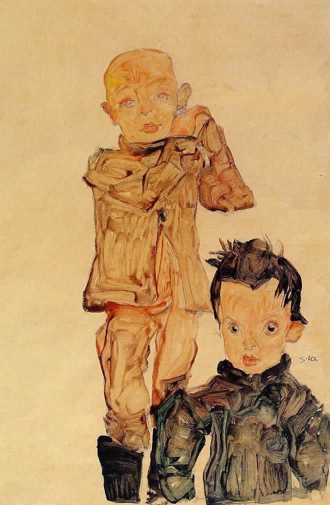 Egon Schiele Canvas Paintings page 20